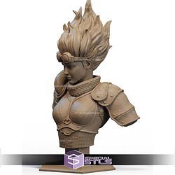 Chandra Magic The Gathering Bust STL Files