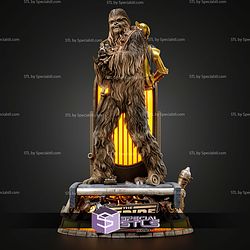 Chewbacca And C3P0 450mm STL Files