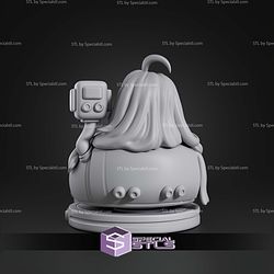 Chibi Diana Pragmata 69mm STL Files