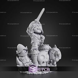 Chibi He Man 88mm STL Files