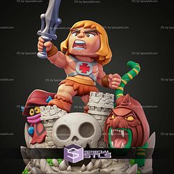 Chibi He Man 88mm STL Files