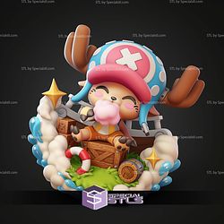 Chibi Tony Tony Chopper 74mm STL Files