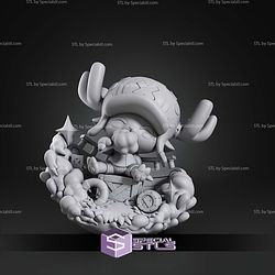Chibi Tony Tony Chopper 74mm STL Files