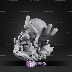 Chibi Tony Tony Chopper 74mm STL Files
