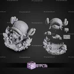 Chibi Tony Tony Chopper 74mm STL Files