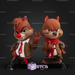 Chip Chipmunk Urban Vibes Edition No Ams STL Files