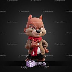Chip Chipmunk Urban Vibes Edition No Ams STL Files