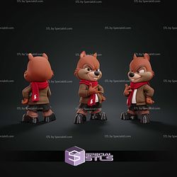 Chip Chipmunk Urban Vibes Edition No Ams STL Files
