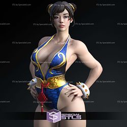 Chun Li Beautiful STL Files