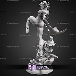 Chun Li Kick Pose 249mm STL Files