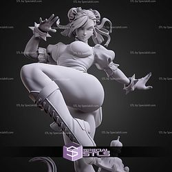 Chun Li Kick Pose 249mm STL Files