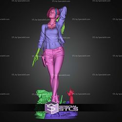 Claire Redfield City Night 200mm STL Files