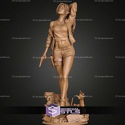 Claire Redfield City Night 200mm STL Files