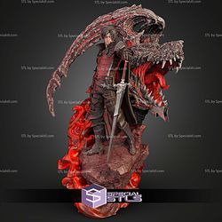 Clive Rosfield Final Fantasy 280mm STL Files