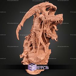 Clive Rosfield Final Fantasy 280mm STL Files