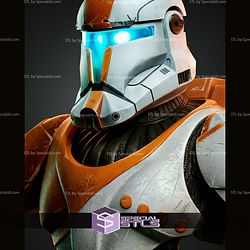 Clone Commando Portrait Bust 284mm STL Files