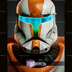 Clone Commando Portrait Bust 284mm STL Files