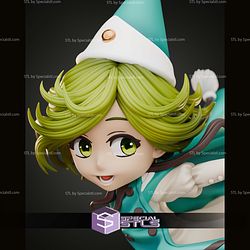 Coco Witch Hat Atelier Chibi 215mm STL Files