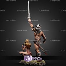 Conan Barbarian And Valeria STL Files