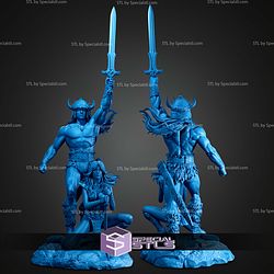 Conan Barbarian And Valeria STL Files