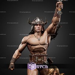 Conan Barbarian And Valeria STL Files