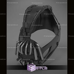 Cosplay STL Files Bane Mask The Dark Knight Rises