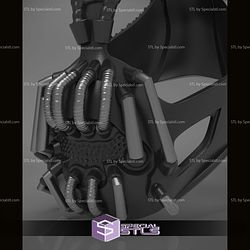 Cosplay STL Files Bane Mask The Dark Knight Rises