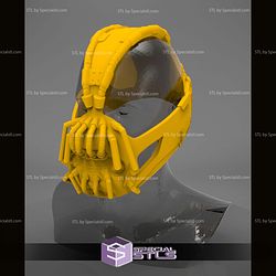 Cosplay STL Files Bane Mask The Dark Knight Rises