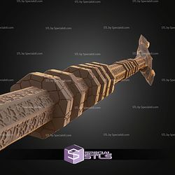 Cosplay STL Files Black Manta Trident from Aquaman