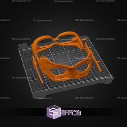 Cosplay STL Files Catwoman Mask Dark Knight Rises