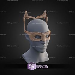 Cosplay STL Files Catwoman Mask Dark Knight Rises
