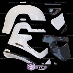 Cosplay STL Files First Order Stormtrooper Helmet