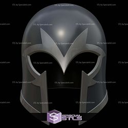 Cosplay STL Files Magneto First Class Helmet
