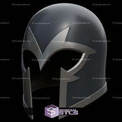 Cosplay STL Files Magneto First Class Helmet