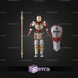 Cosplay STL Files Menoth Helmet and Armor