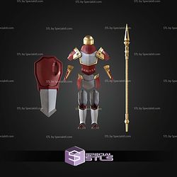 Cosplay STL Files Menoth Helmet and Armor