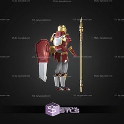 Cosplay STL Files Menoth Helmet and Armor