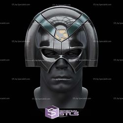Cosplay STL Files Peacemaker Sonic Boom Helmet
