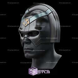 Cosplay STL Files Peacemaker Sonic Boom Helmet
