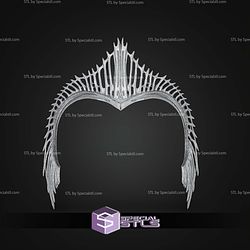 Cosplay STL Files Queen Atlanta Crown