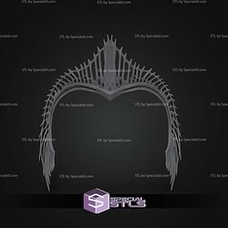 Cosplay STL Files Queen Atlanta Crown