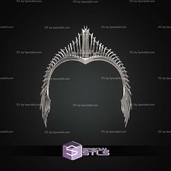 Cosplay STL Files Queen Atlanta Crown