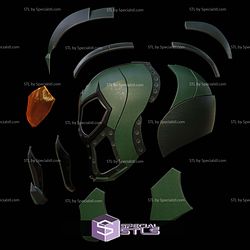 Cosplay STL Files Scorpion Spiderman Helmet