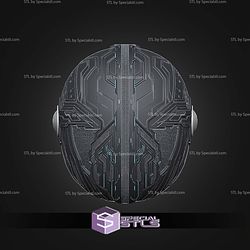 Cosplay STL Files Techno Mando Helmet