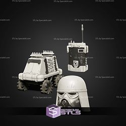 Custom 1 12 Figure Collection Remnant Snowtrooper With Recon Set