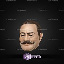 Custom 1 12 Figure Collection Warlord Zsinj Head STL Files