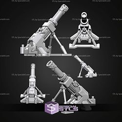Custom Figure STL Collection Weapon Set