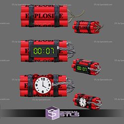Custom Figure STL Collection Weapon Set