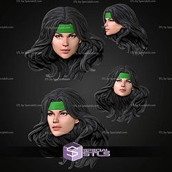 Custom Head STL Collection Cheshire Marvel Legend