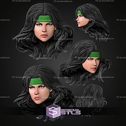 Custom Head STL Collection Cheshire Marvel Legend